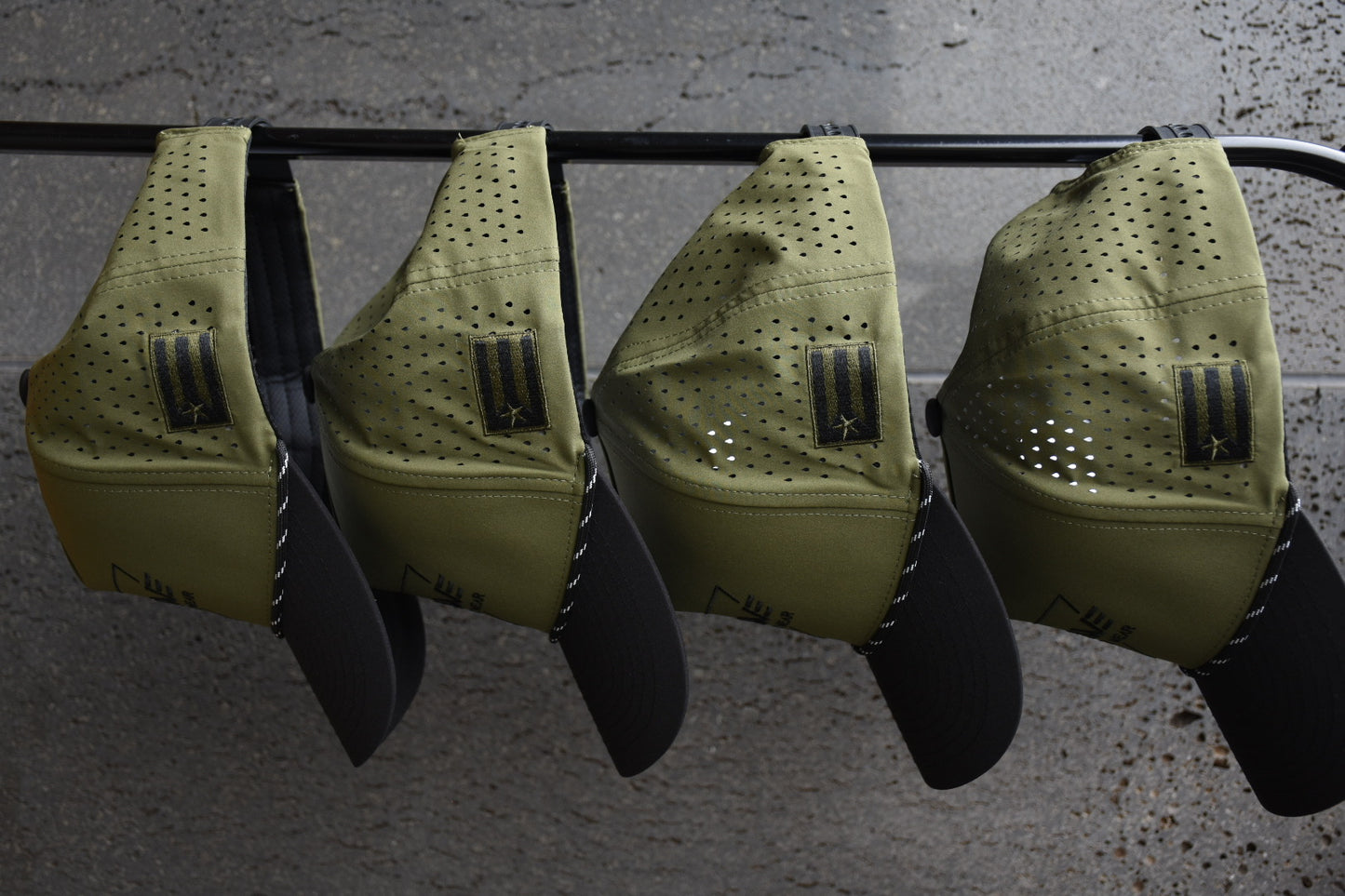 Performance Cap - Olive Green & Black