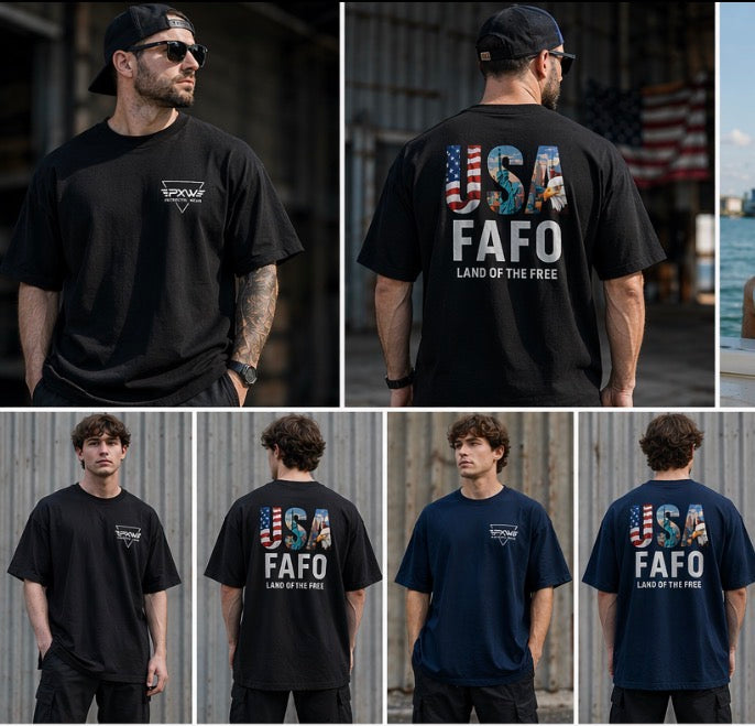 PXW USA FAFO™ Tee – DTG Edition