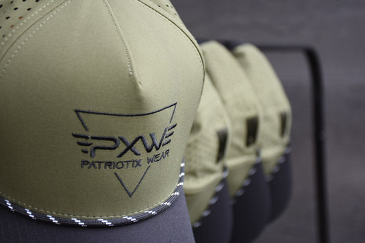 Performance Cap - Olive Green & Black