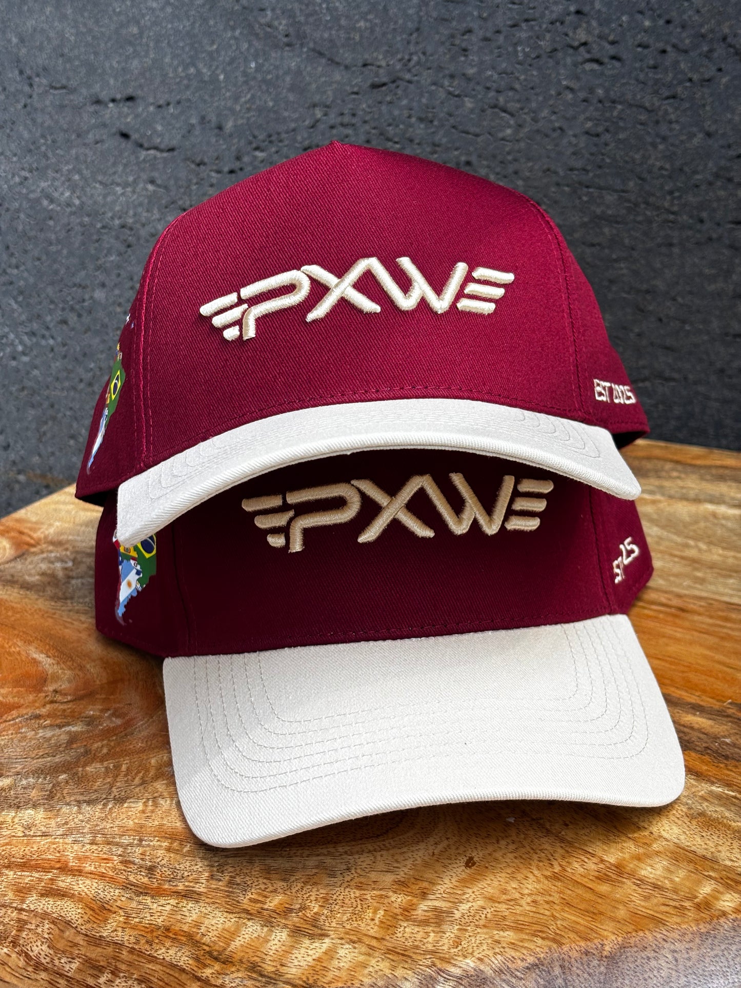 PXW América Latina Edition Snapback (Burgundy)